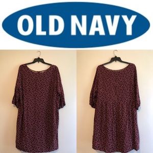 Old Navy-- Floral Swing Dress